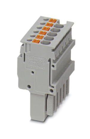 PP-H 1,5/S/6 TERMINAL BLOCK, PLUGGABLE, 6WAY PHOENIX CONTACT