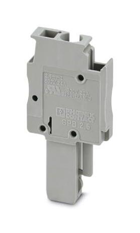 SPB 2,5/ 1 TERMINAL BLOCK, PLUGGABLE, 1WAY PHOENIX CONTACT