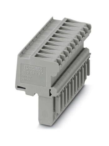 SPV 2,5/10 TERMINAL BLOCK, PLUGGABLE, 10WAY PHOENIX CONTACT