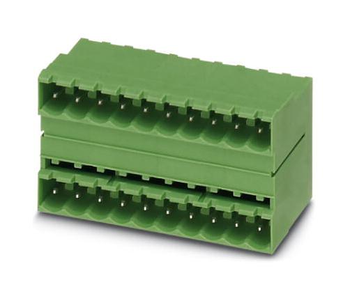 MDSTB 2,5/ 2-G1-5,08 TERMINAL BLOCK, R/A, HEADER, 2WAY, TH PHOENIX CONTACT