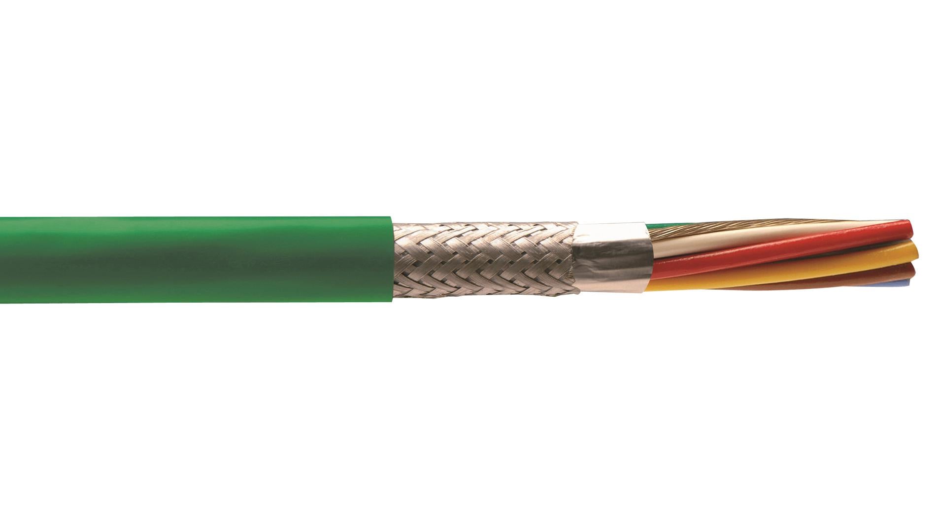 77055 SL005 UNSHLD CABLE, 6COND, 0.089MM2, 30M ALPHA WIRE