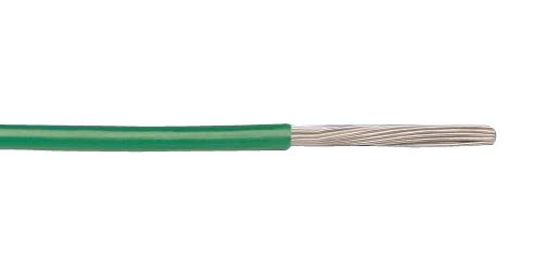 6717 GY013 HOOK-UP WIRE, 2.09MM2, 1524M, GRN/YEL ALPHA WIRE