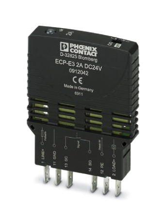 ECP-E3 2A ELECTRONIC CKT BREAKER, 2A, 24VDC, 1P PHOENIX CONTACT