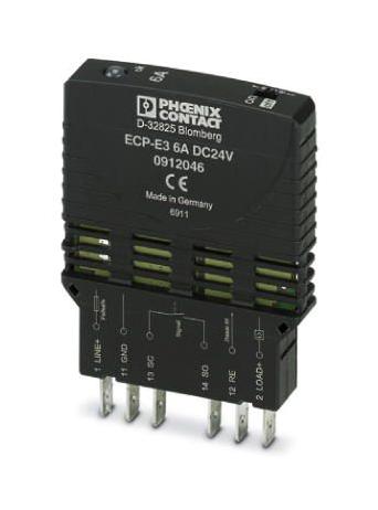 ECP-E3 6A ELECTRONIC CKT BREAKER, 6A, 24VDC, 1P PHOENIX CONTACT