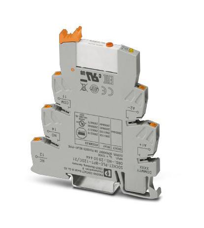 PLC-RPT- 12DC/21/MS POWER RELAY, SPDT, 12VDC, 6A, DIN RAIL PHOENIX CONTACT