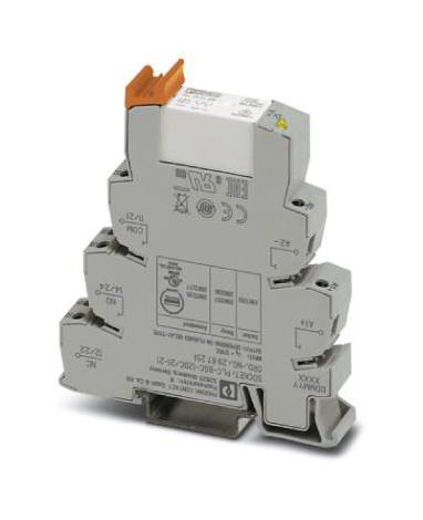 PLC-RSC- 12DC/21-21AU PWR RELAY, DPDT, 12VDC, 0.05A, DIN RAIL PHOENIX CONTACT