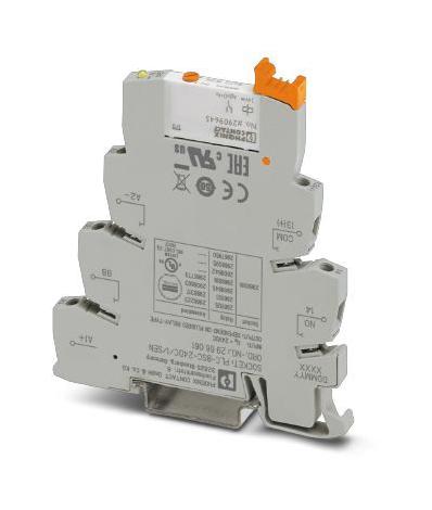 PLC-RSC- 24DC/ 1AU/MS/SEN POWER RLY, SPST, 24VDC, 0.05A, DIN RAIL PHOENIX CONTACT