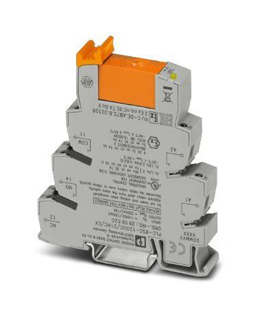 PLC-RSC-120UC/21HC/EX POWER RELAY, SPDT, 120VAC, 10A, DIN RAIL PHOENIX CONTACT