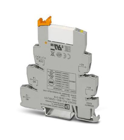 PLC-RSC-125DC/21 POWER RELAY, SPDT, 125VDC, 6A, DIN RAIL PHOENIX CONTACT