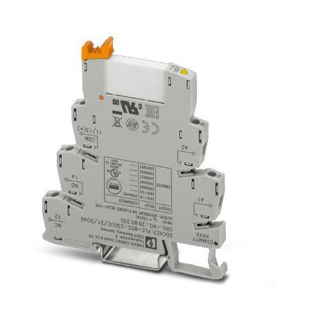 PLC-RSC-230UC/21/SO46 POWER RELAY, SPDT, 230VAC, 6A, DIN RAIL PHOENIX CONTACT