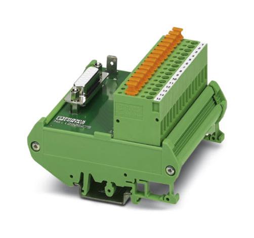 UM-D15SUB-F/KDS3-PMT/SC061 INTERFACE MODULE, 2A, 60VDC/25VAC, 15POS PHOENIX CONTACT