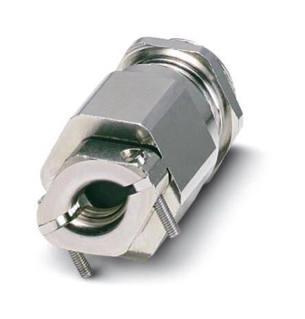 G-INESR-M25-M68N-NEPDS-S CABLE GLAND, BRASS, 9MM-17MM, SILVER PHOENIX CONTACT