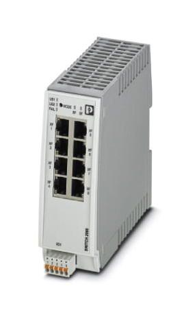 FL SWITCH 2208 PN MANAGED ETHERNET SWITCH, 8P, 10/100MBPS PHOENIX CONTACT