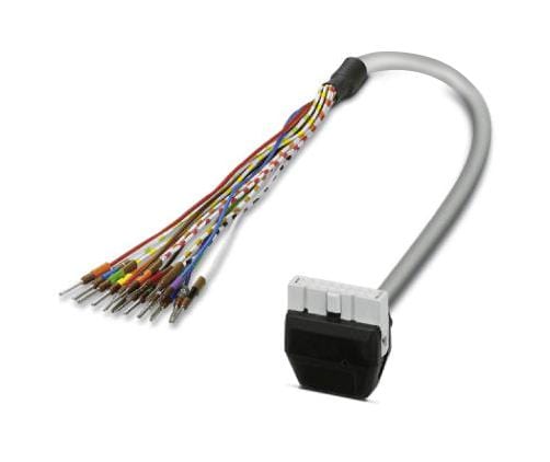 VIP-CAB-FLK16/FR/OE/0,14/1,0M ROUND CABLE, 16 POS, 1M, CONTROLLER PHOENIX CONTACT