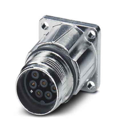ST-3ES1N8AWQ00S CIRCULAR CONNECTOR, RCPT, 3POS, FLANGE PHOENIX CONTACT