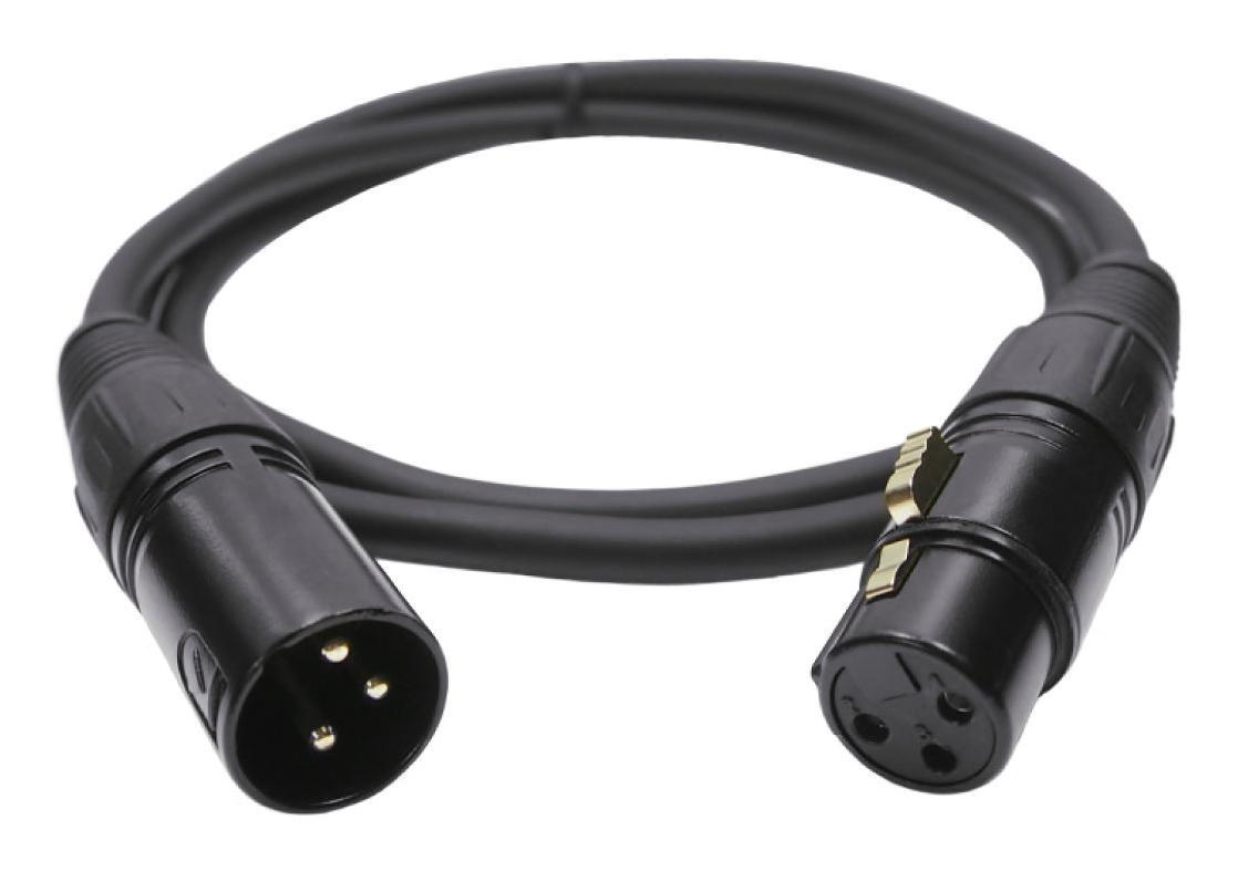 FC619110 CABLE, 3POS, XLR PLUG-XLR SOCKET, 10M CLIFF ELECTRONIC COMPONENTS