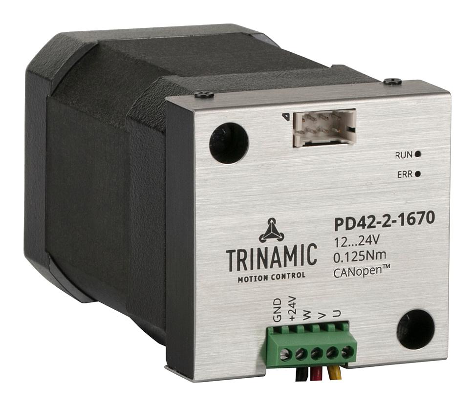 PD42-2-1670-CANOPEN BLDC MOTOR, 3PH, 4000RPM, 0.125NM, 24VDC TRINAMIC / ANALOG DEVICES