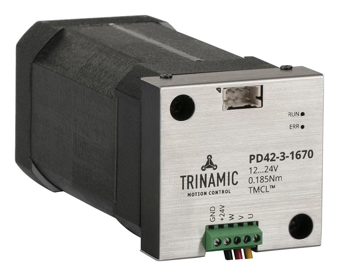 PD42-3-1670-TMCL BLDC MOTOR, 3PH, 4000RPM, 0.185NM, 24VDC TRINAMIC / ANALOG DEVICES