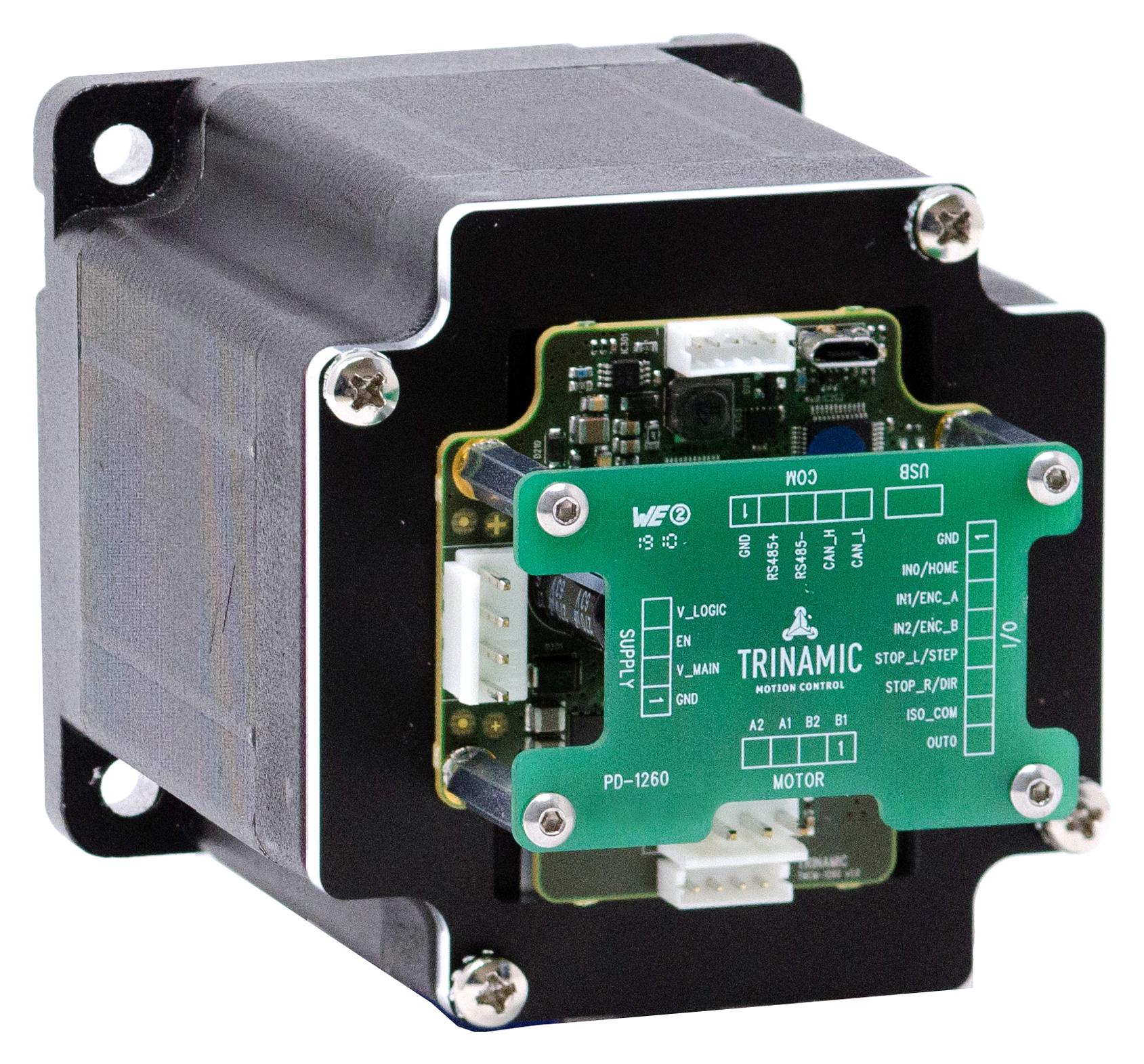 PD86-3-1260-CANOPEN STEPPER MOTOR, 2-PH, 5.5A, 7N-M TRINAMIC / ANALOG DEVICES