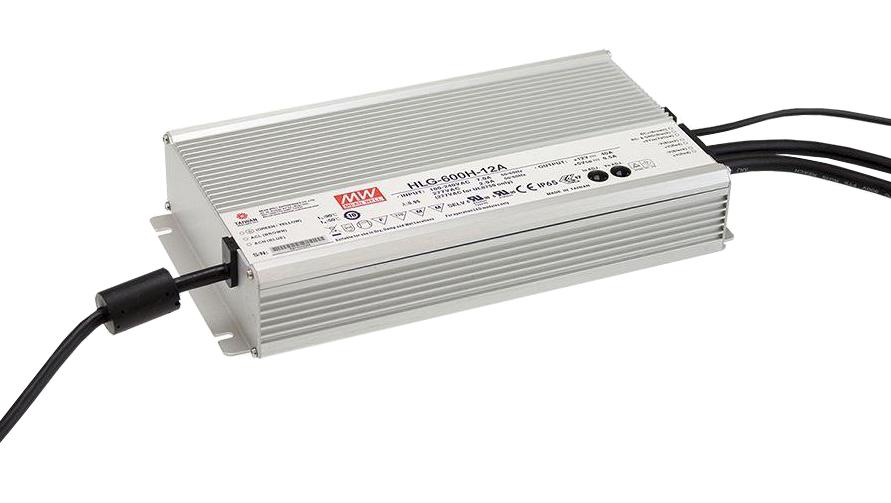 HLG-600H-24AB LED DRIVER, CONSTANT CURRENT/VOLT, 600W MEAN WELL