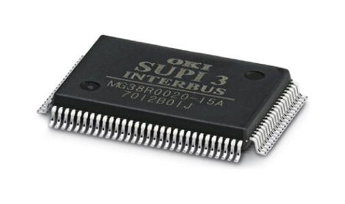 IBS SUPI 3 QFP SLAVE PROTOCOL CHIP, 0.02A, 5VDC PHOENIX CONTACT