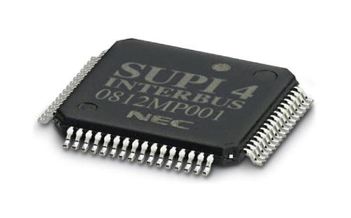 IBS SUPI 4 TQFP SLAVE PROTOCOL CHIP, 0.02A, 3.3VDC PHOENIX CONTACT