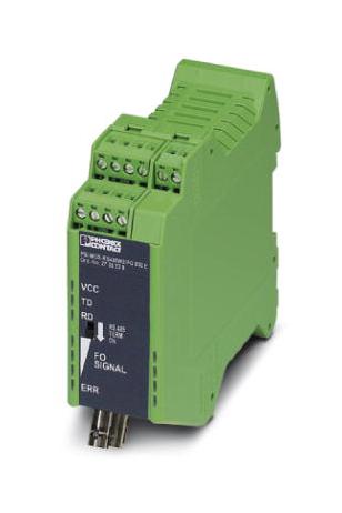 PSI-MOS-RS485W2/FO 850 E CONVERTER, RS485-ST FIBRE OPTIC PHOENIX CONTACT