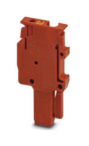 PP-H 1,5/S/1-L RD TERMINAL BLOCK, PLUGGABLE, 1POS, 14AWG PHOENIX CONTACT