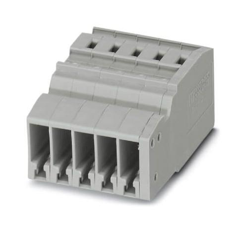 SC 2,5/ 5 TERMINAL BLOCK, PLUGGABLE, 5POS, 12AWG PHOENIX CONTACT