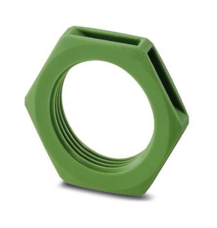 FT NUT M25 GN NUT FOR CIRCULAR CONNECTORS, PPE, GREEN PHOENIX CONTACT
