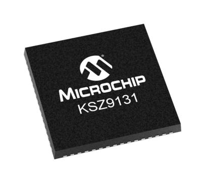 KSZ9131MNXI ETHERNET TRANSCEIVER, -40 TO 85DEG C MICROCHIP