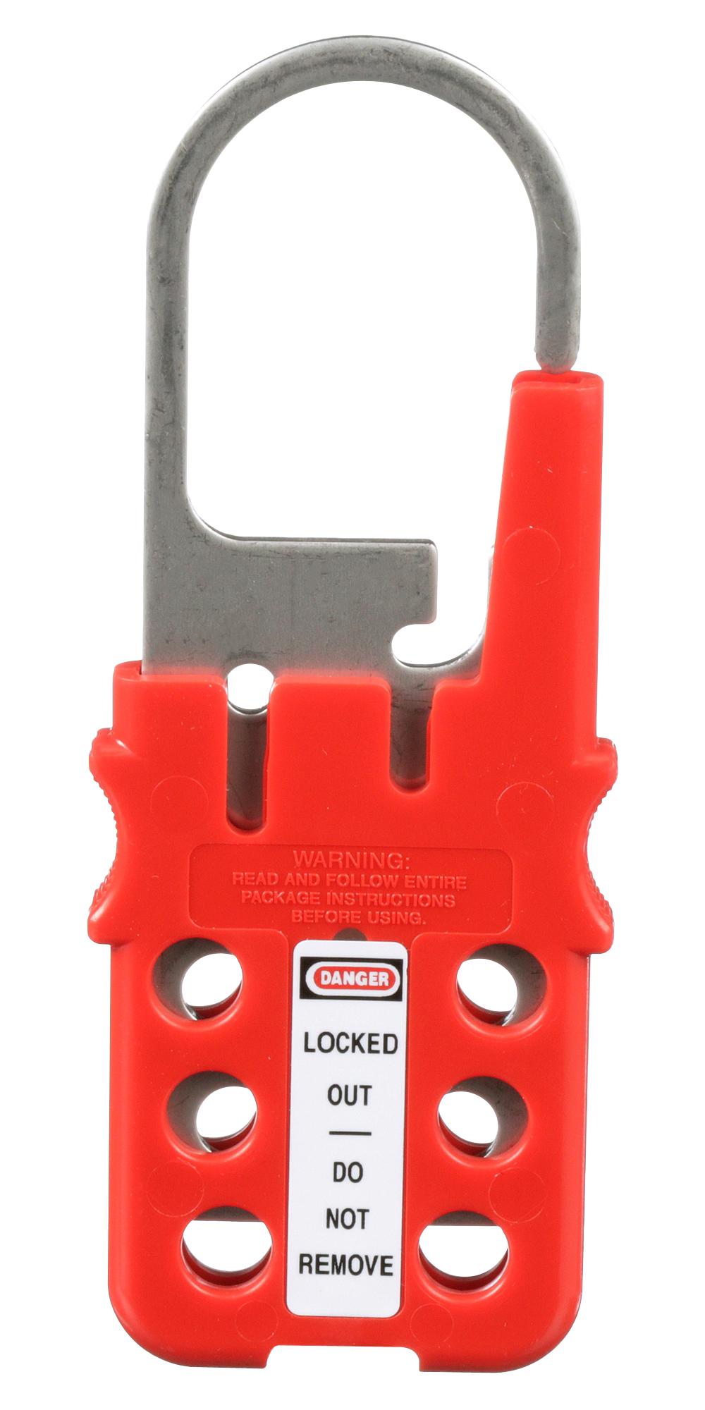 PSL-MLDH-X MULTIPLE LOCKOUT, HASP, PC /ABS, RED PANDUIT