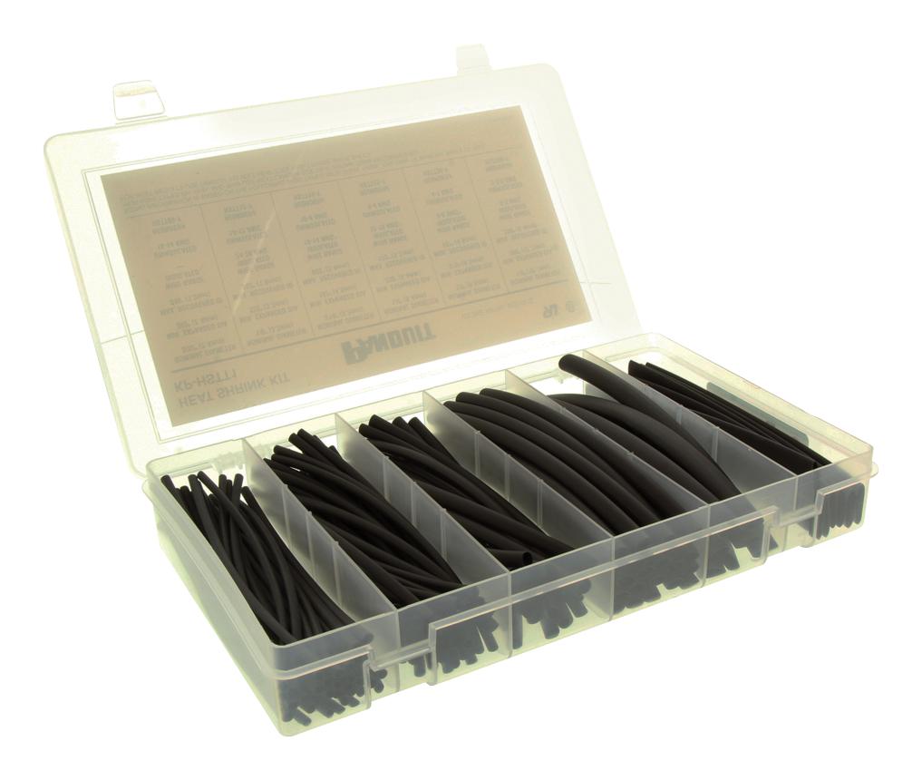 KP-HSTT1 HEAT SHRINK TUBING KIT BOX, 63PC PANDUIT