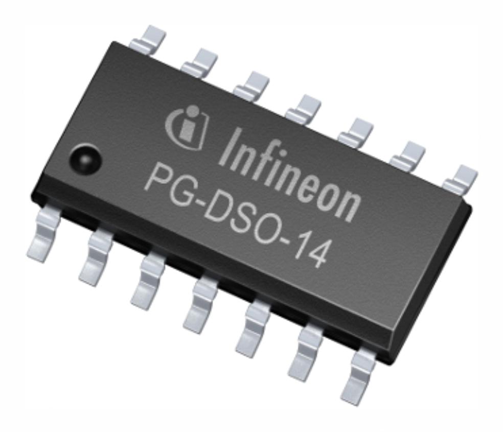 2ED21824S06JXUMA1 MOSFET DRIVER, -40 TO 125DEG C INFINEON