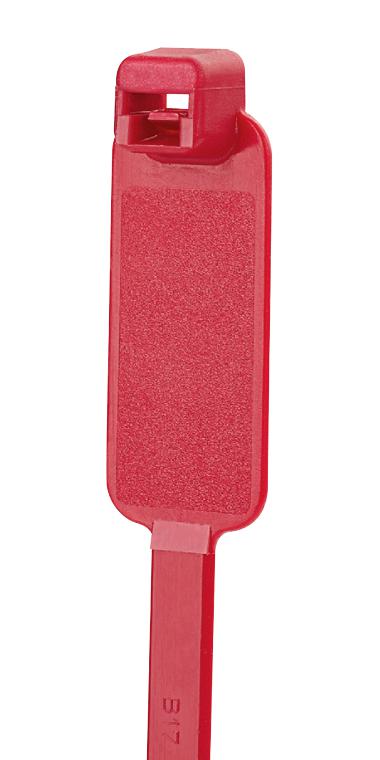 PLM2S-D2 CABLE TIE, NYLON 6.6, 203MM, 50LB, RED PANDUIT