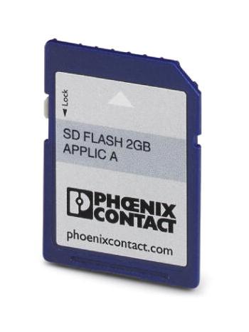 SD FLASH 2GB PROGRAM/CONFIGURATION MEMORY, 2GB PHOENIX CONTACT