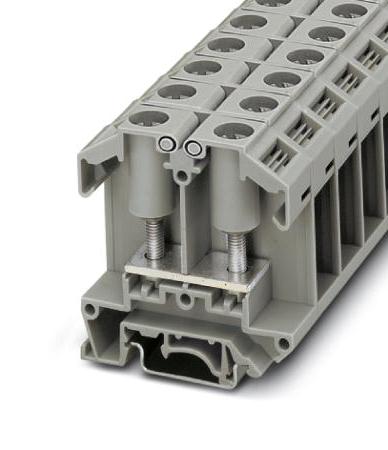 OTTA 25-M5 TERM BLOCK, DIN RAIL, 2WAY, 25MM2, BOLT PHOENIX CONTACT