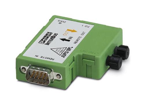 IBS OPTOSUB-MA/M/R-LK-OPC-2MBD CONVERTER, 9P D-SUB-FSMA PHOENIX CONTACT