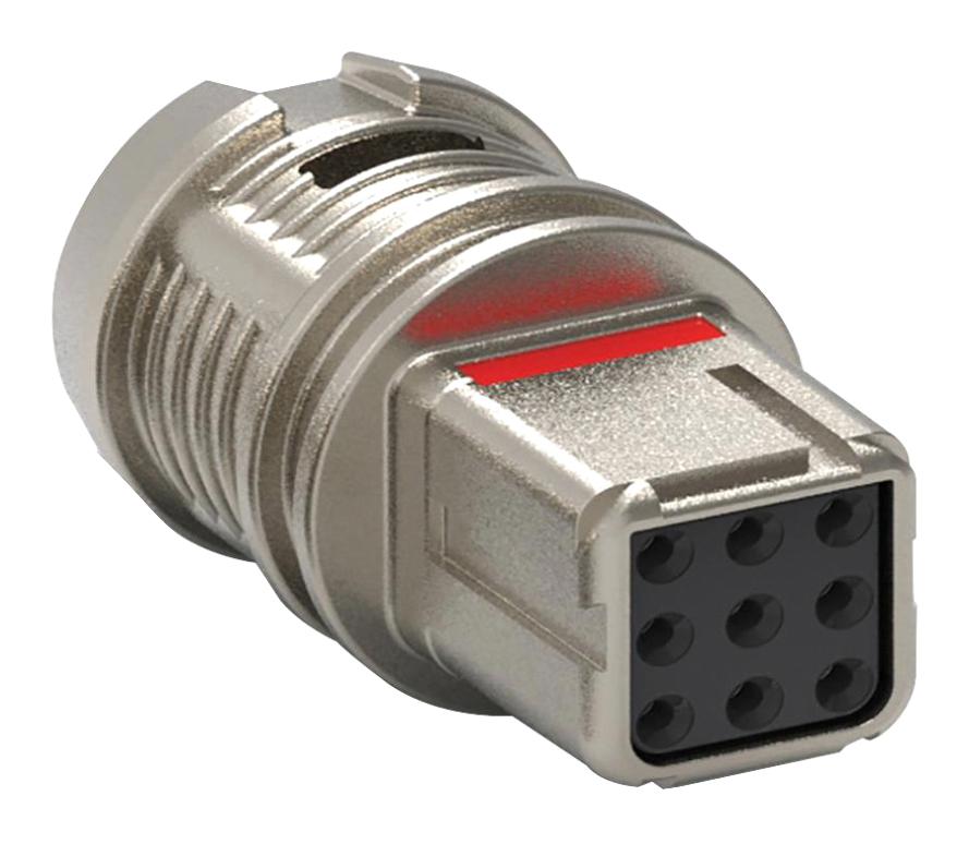 D369-MR66-NS1 CONNECTOR, RCPT, 6POS, 2 ROW, CRIMP TE CONNECTIVITY