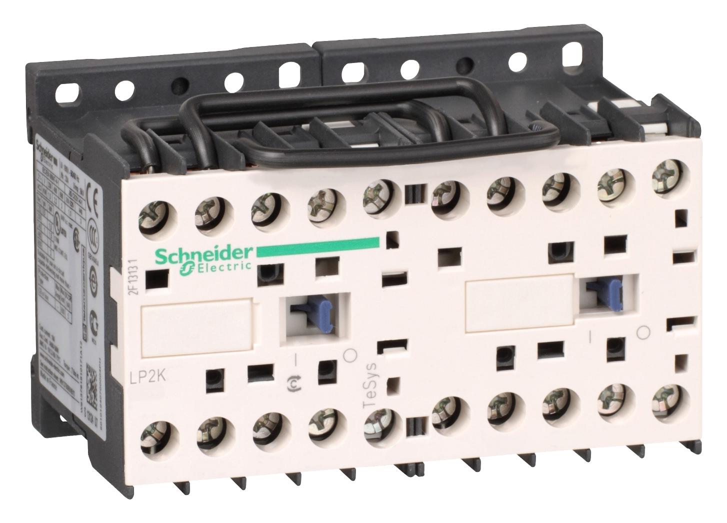 LP2K0601BD3 CONTACTOR, 3PST-NO, 24V, DIN RAIL/PANEL SCHNEIDER ELECTRIC