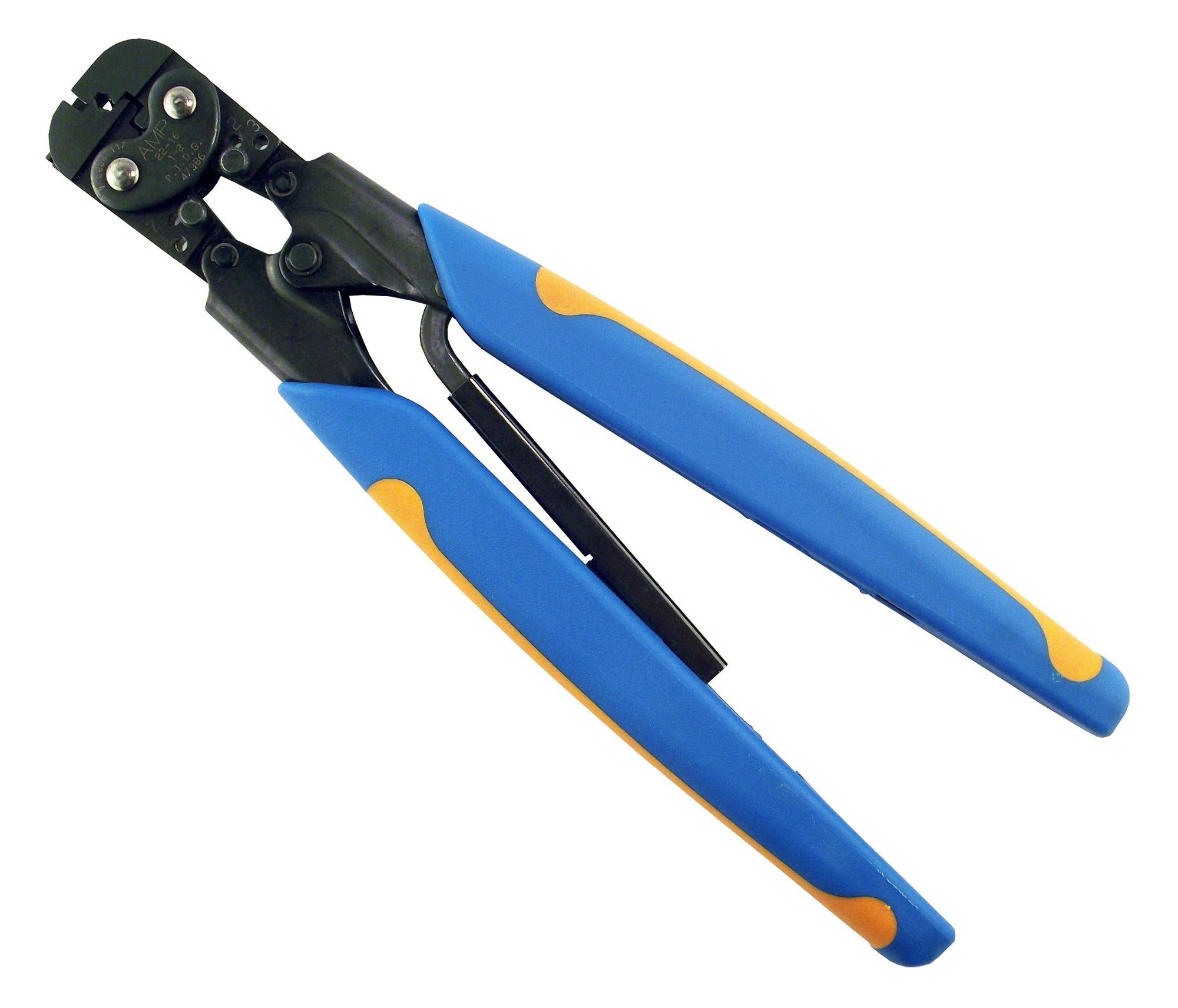 525693 HAND CRIMP TOOL, 22-16AWG SOLISTRAND AMP - TE CONNECTIVITY