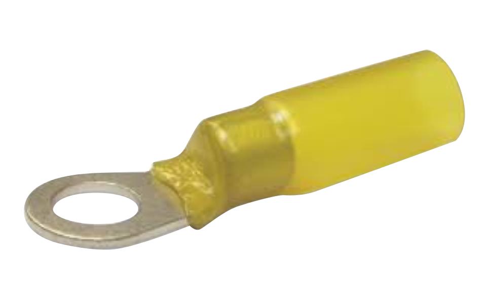 899003-000 RING TERM, M6, YELLOW, 6MM2, 10AWG RAYCHEM - TE CONNECTIVITY