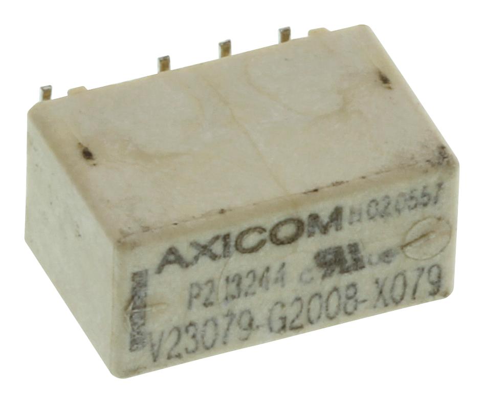 1422006-4 SIGNAL RELAY, DPDT, 12VAC, 2A, SMD AXICOM - TE CONNECTIVITY