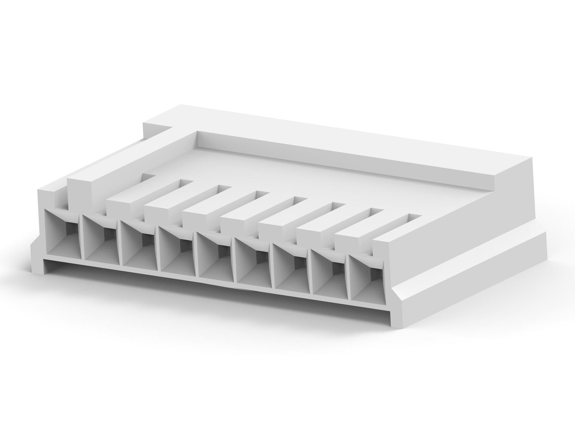 171822-9 WTB HOUSING, RCPT, 9POS, 1ROW, 2.5MM AMP - TE CONNECTIVITY