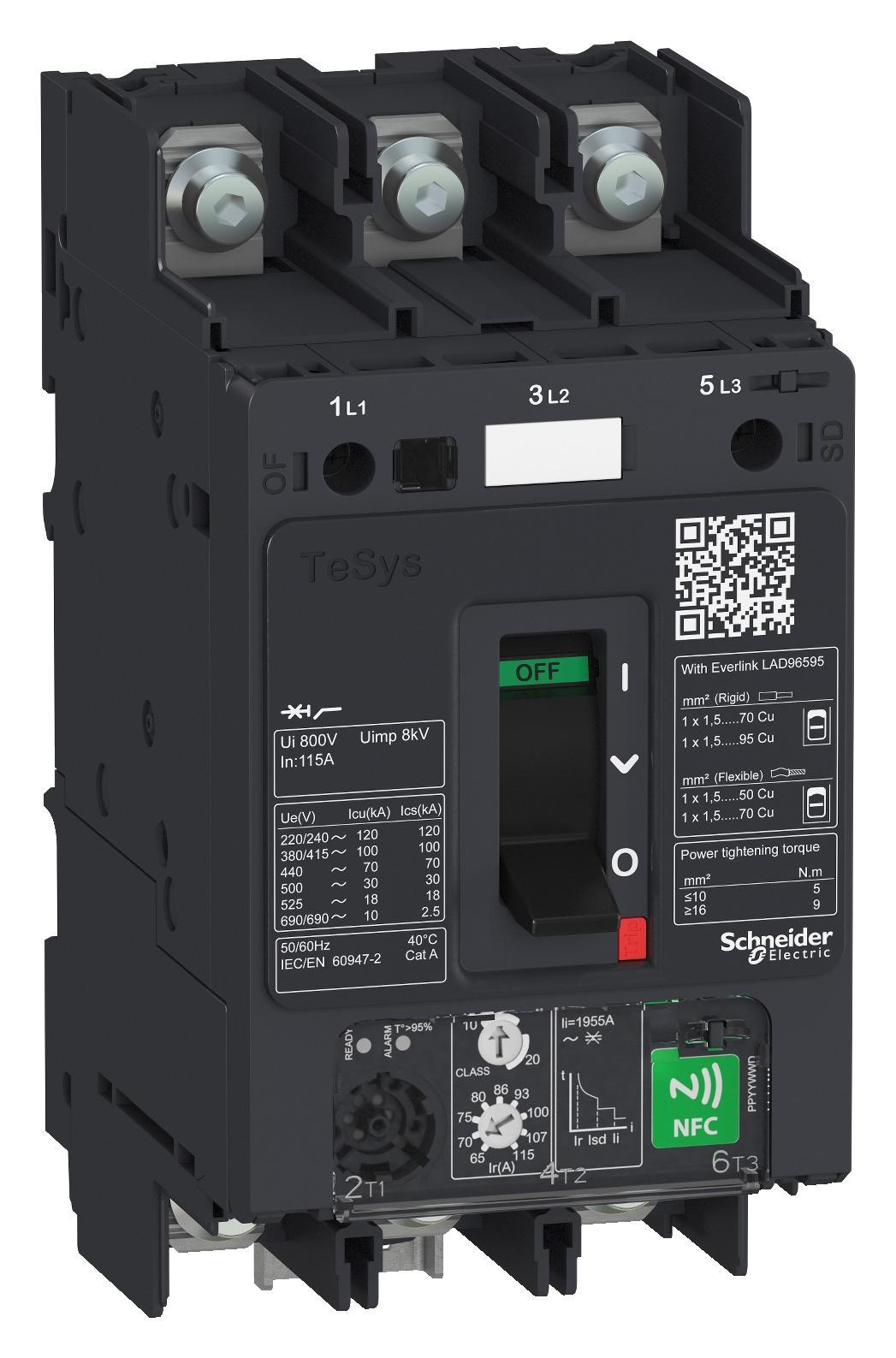 GV4PEM03N6 GV4PE MULTI 3.5A 50KA LUG SCHNEIDER ELECTRIC