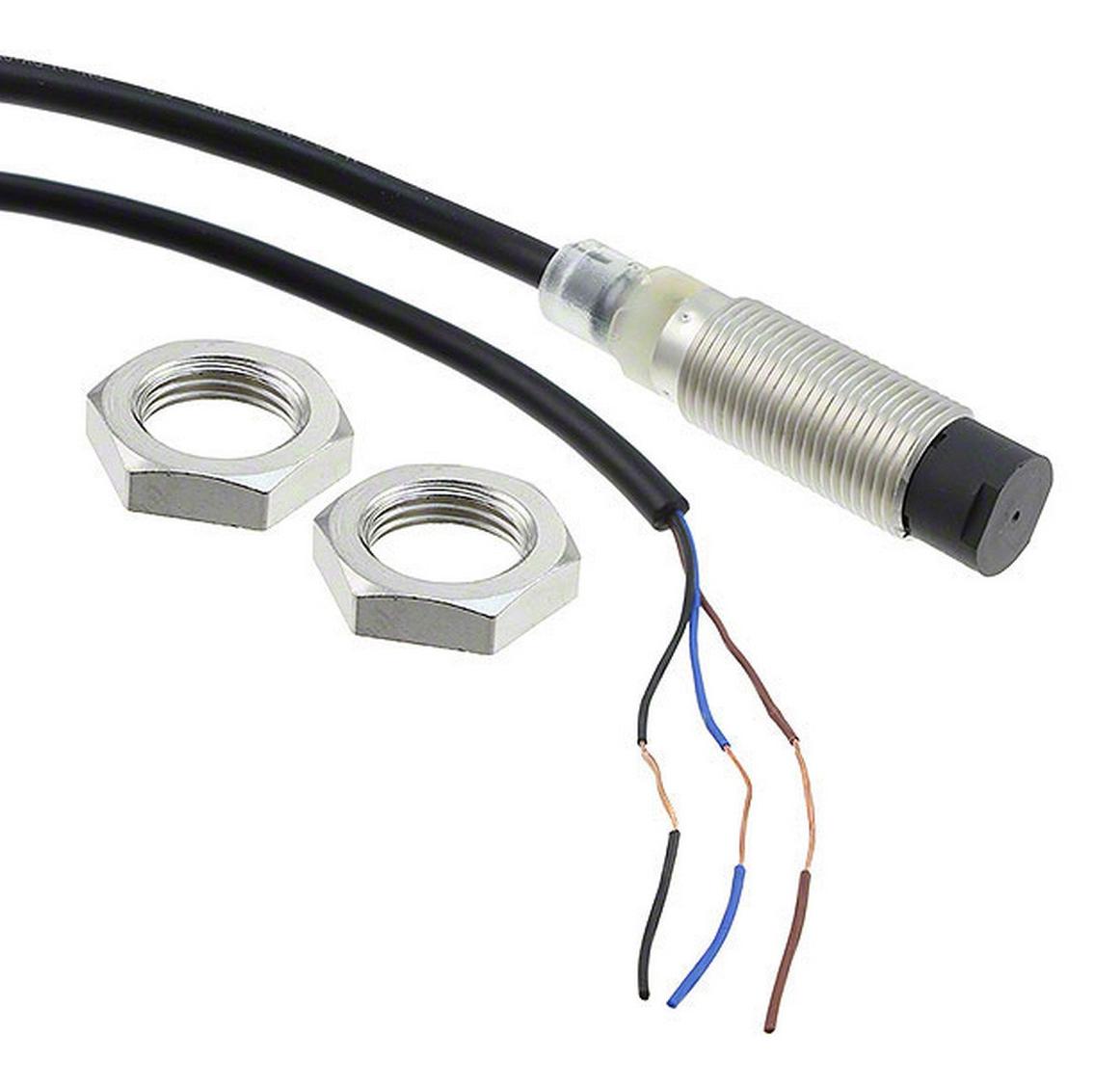 E2B-M12KN08-WP-B2 2M PROXIMITY SENSOR, PNP/SPST-NC, 8MM, M12 OMRON