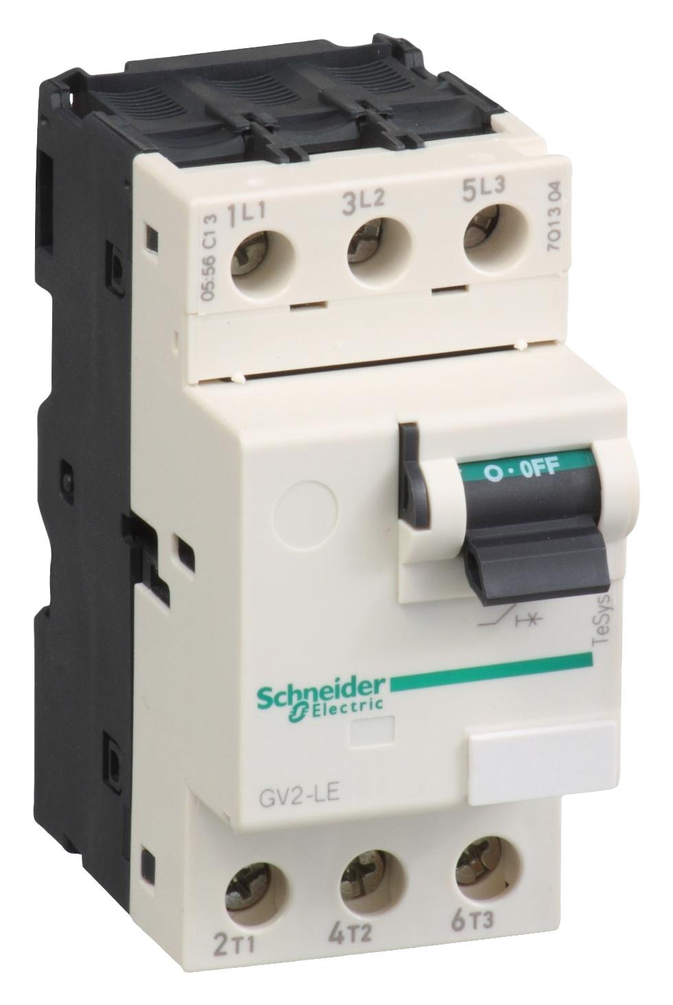 GV2LE06 THERMAL MAGNETIC CIRCUIT BREAKER SCHNEIDER ELECTRIC