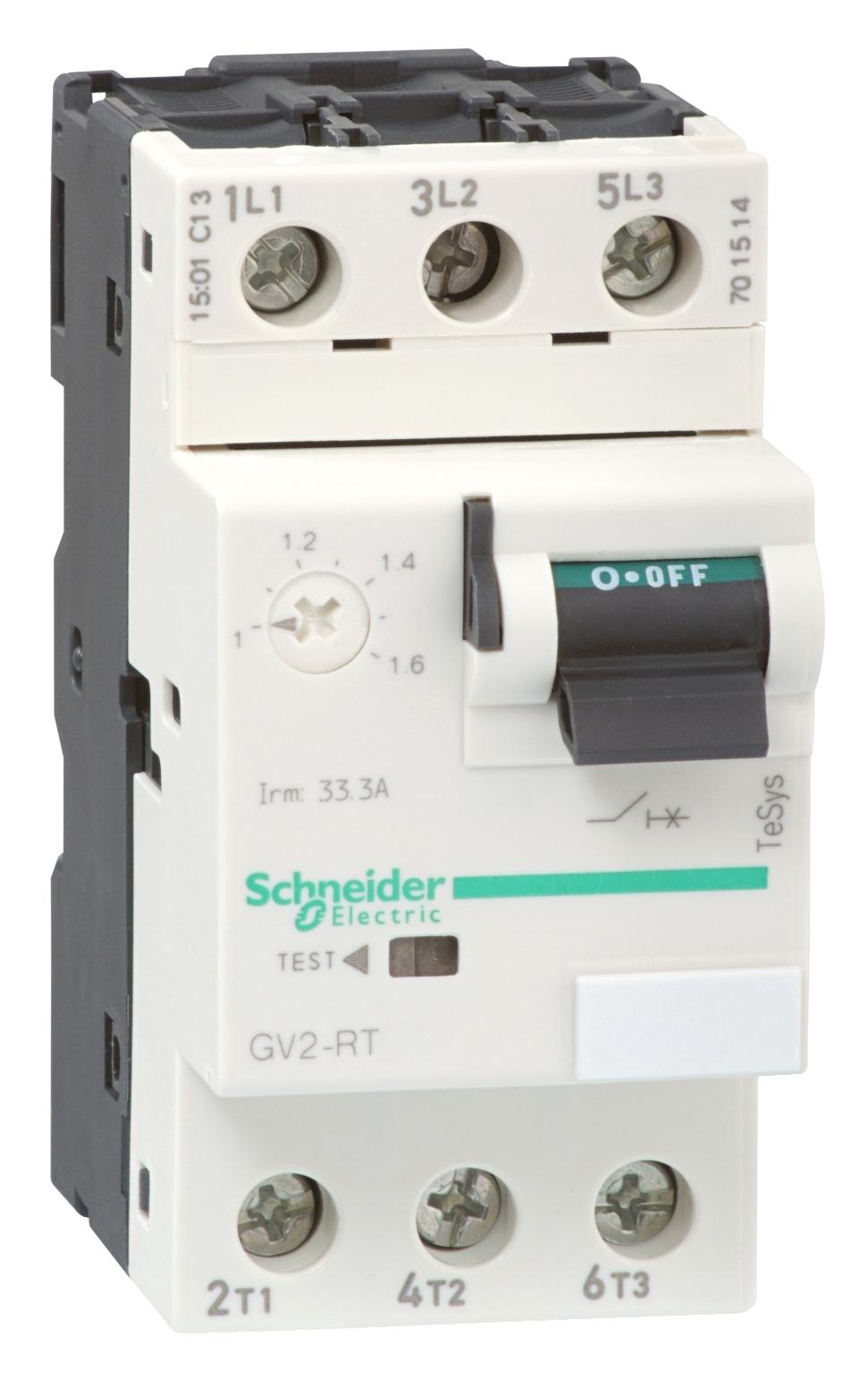 GV2RT03 THERMAL MAGNETIC CIRCUIT BREAKER SCHNEIDER ELECTRIC