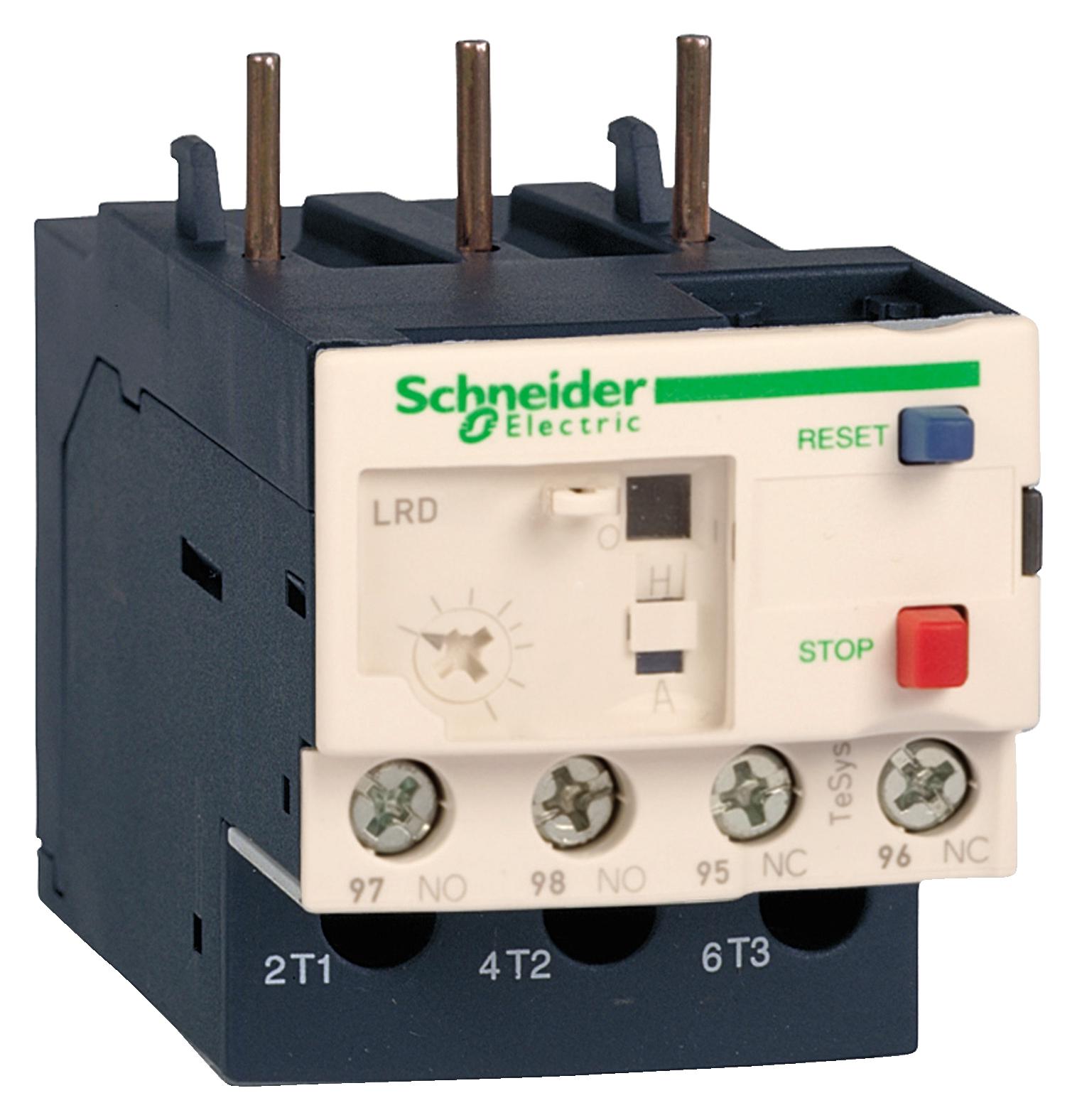 LR3D126 THERMAL OVERLOAD RELAY, 5.5A-8A, 690VAC SCHNEIDER ELECTRIC