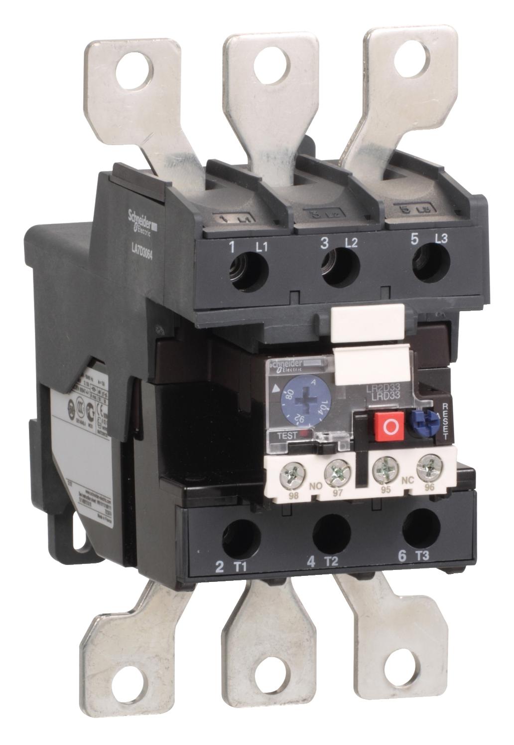 LRD33696 THERMAL OVERLOAD RELAY, 110-140A, 690VAC SCHNEIDER ELECTRIC